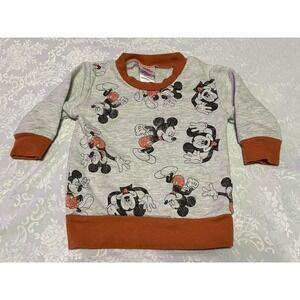 Mickey Mouse Disney Sweater Baby 12 Months Sweatshirt Long Sleeve Target